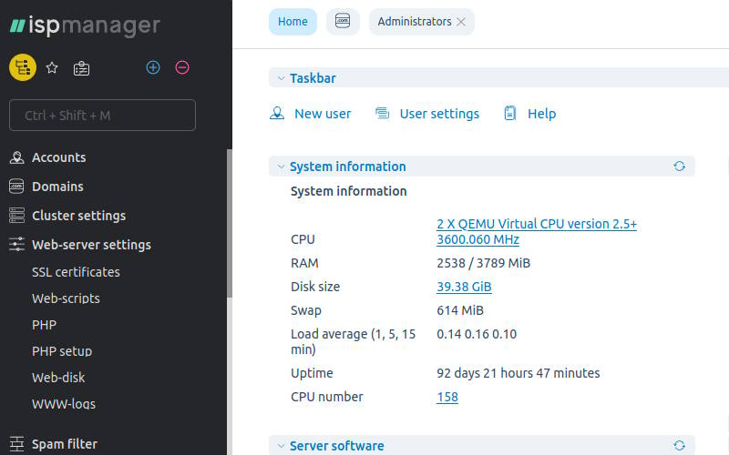 ISPmanager